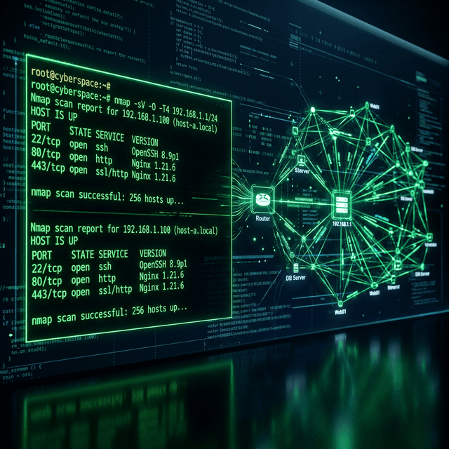 Nmap Advanced Network Reconnaissance Guide – Shivam Sahu